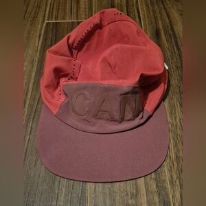 Lululemon Race Kit Hat "CAN" Edition | Red Merlot / Spiced Red | Size L/XL (58.5